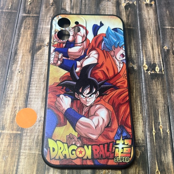 5for$10 Akira Toriyama Dragon Ball Super IPhone 12 Son Goku Phone Case NWT - Picture 1 of 4